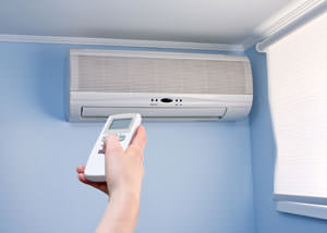 Ductless air conditioning system
