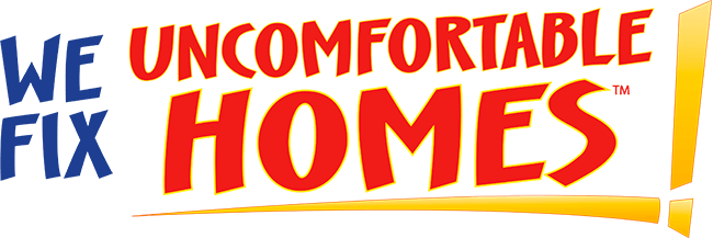 we fix uncomfortable homes logo