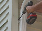 Installing Downspout