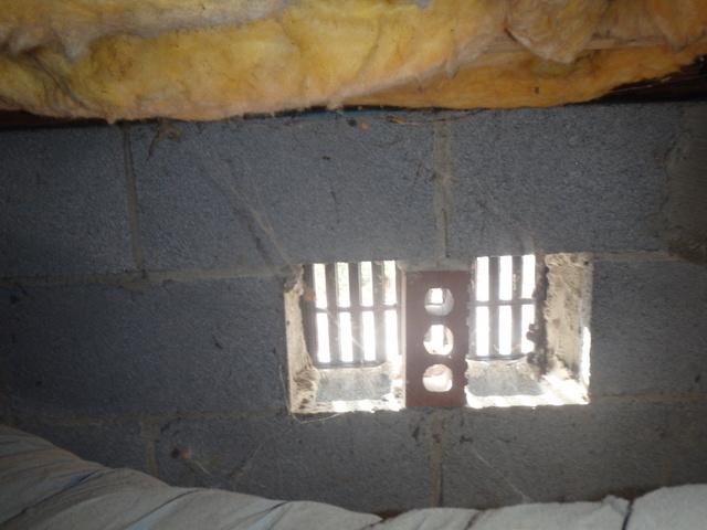 Exposed Foundation Vent