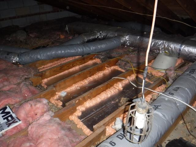 Air Sealed Attic Cavities