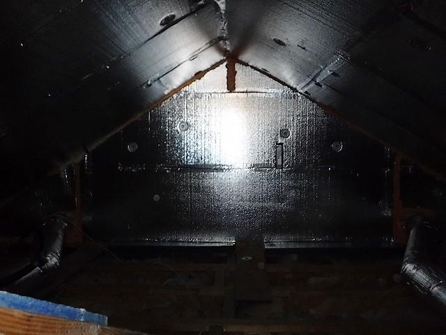 Foam Board Insulation in Knee-Wall