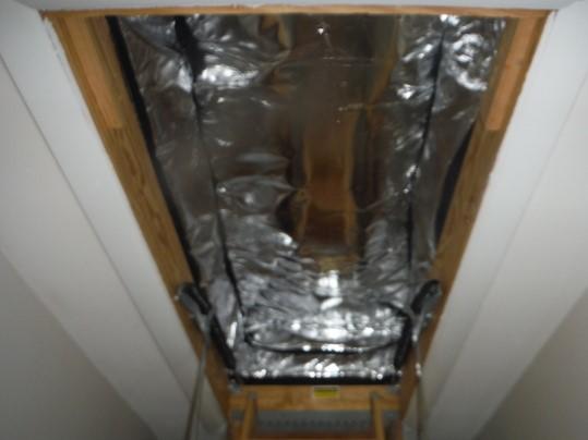 Attic Hatch Tent Cover