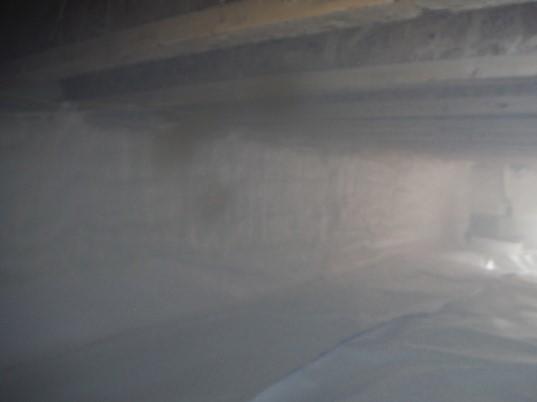 Install Crawl Space Vapor Barrier