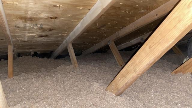 After Picture of Attic Insulation