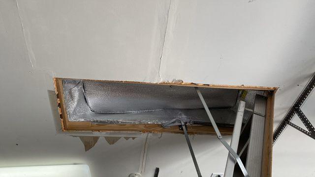 Attic Hatch Tent