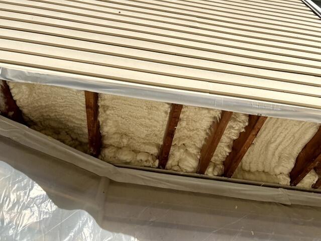 Spray Foam Applied