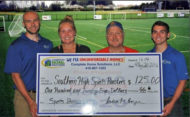 CHS Supports The 7th Annual Southern High Sports Boosters Golf Tournament